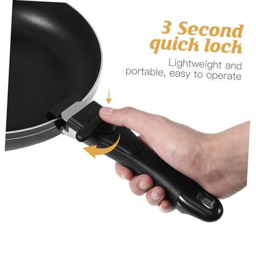 Poignée de remplacement en silicone pour poêle et faitout ergonomique - 4