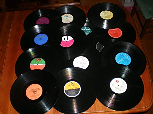 Generico 30 VINILI - 33 Giri Senza Copertina Uso