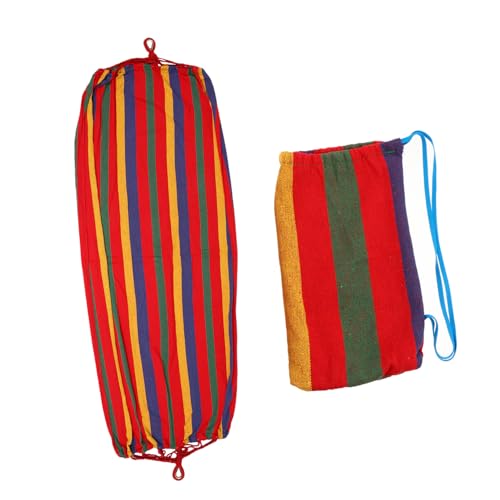 Hamac de camping en toile robuste pliable avec sac de rangement ultra pratique