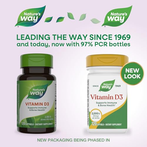Nature's Way Vitamin D3 Softgels