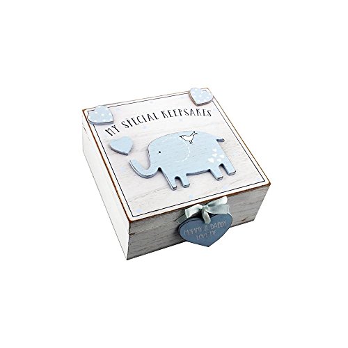 Caja de recuerdos para bebé, de estilo vintage