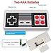 Retro Game Console, Mini Classic Game System with 2 Classic Wireless Controllers and Built-in 620 Games, RCA and HDMI HD Output Plug & Play Childhood Mini Classic Console, Birthday Gifts.