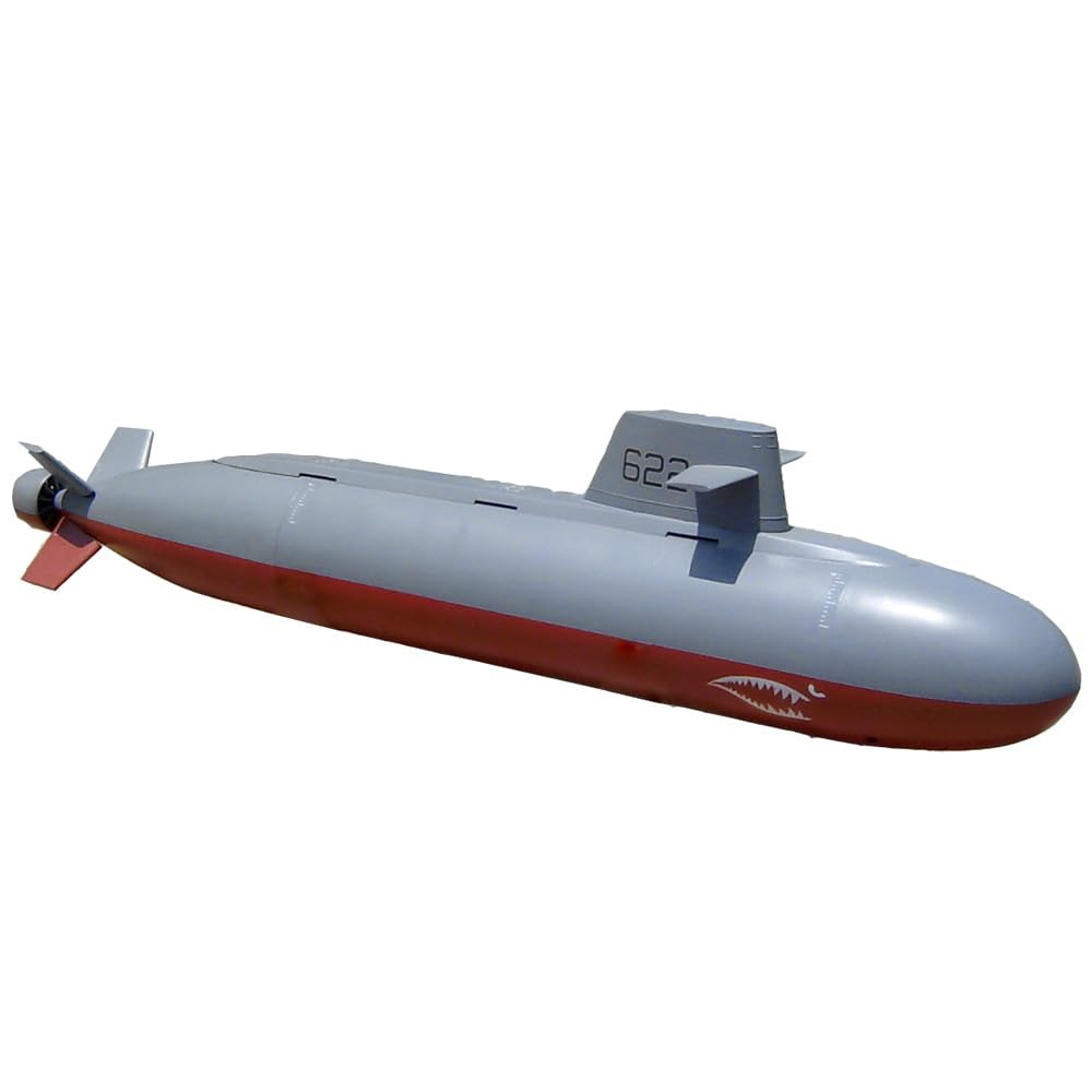 HOOBEN 1/72 Dragon Shark II RC Attack Submarine Kit Static-Diving Hobby Grade NO.7623