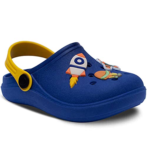 Babuche Infantil Menino Aéreo 12.18 (Azul Royal, 25/26)