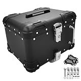 Top Case Aluminio Baúl de Moto,Caja Superior para Moto 40L 45L Maletero Trasero...