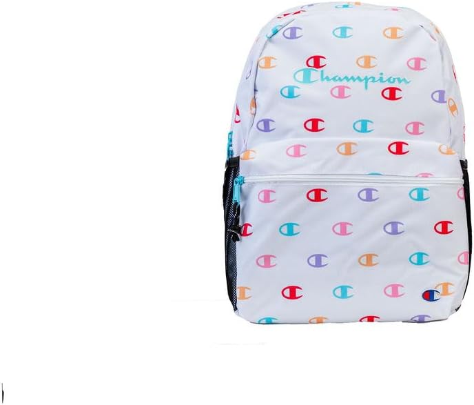 Champion Youthquake Backpack - White/Blue/Multi - One Size
