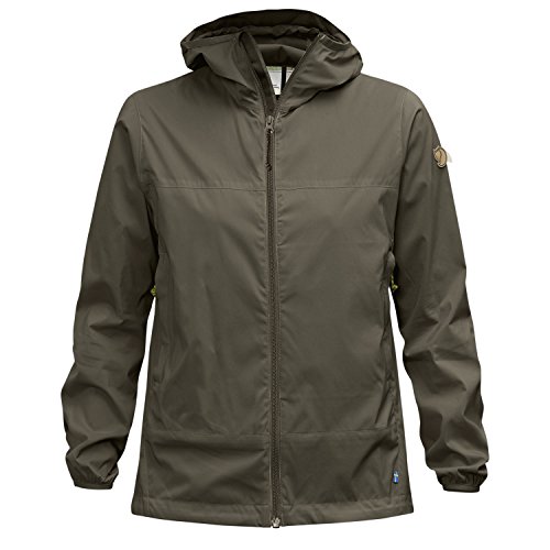 Preisvergleich Produktbild FJÄLLRÄVEN Damen Abisko Windbreaker Jacket W Windjacke, Tarmac, M