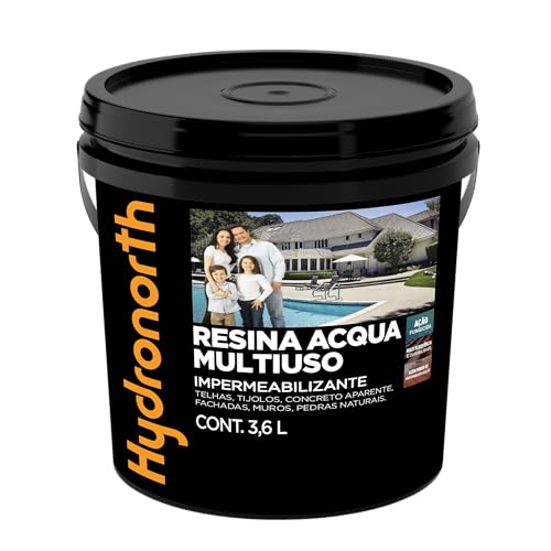 RESINA MULTIUSO ACQUA FOSCA INCOLOR GALAO 3,6 L - HYDRONORTH