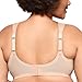 Glamorise Full Figure Plus Size MagicLift Seamless T-Shirt Bra Wirefree #1080 Café
