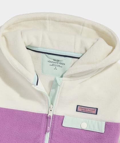vineyard vines Girls' Boxy Harbor Fleece Jacket3