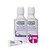 Produktbild GUM ORTHO Mundspülung | speziell für Zahnspangenträger | reduziert Plaquebildung | stärkt den Zahnschmelz | alkoholfrei | Pfefferminzgeschmack | 2 x 300 (mit 1 Gratisprobe)