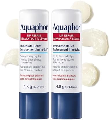 Aquaphor Lip Repair Stick - Soothes Dry Chapped Lips - Two(2) .17 Oz. Sticks - View 3