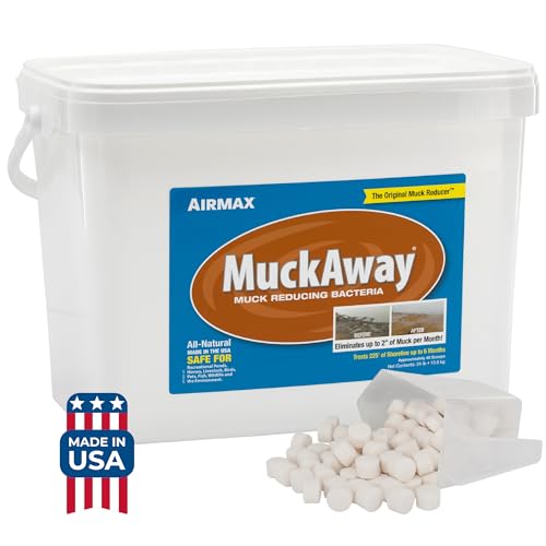 Airmax MuckAway Bacteria Enzyme Tablets for Ponds & Lakes 48 Scoops