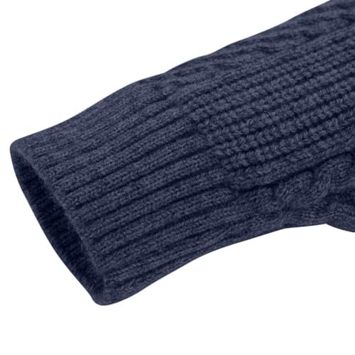 Textured Sweater Men Long Sleeve Lapel Button up Sweater Winter Warm Casual Basic Sweaters4