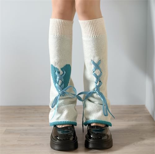 Image of Goth Leg Warmers Women Japanese Gothic Y2k Harajuku Grunge Emo Punk 80s