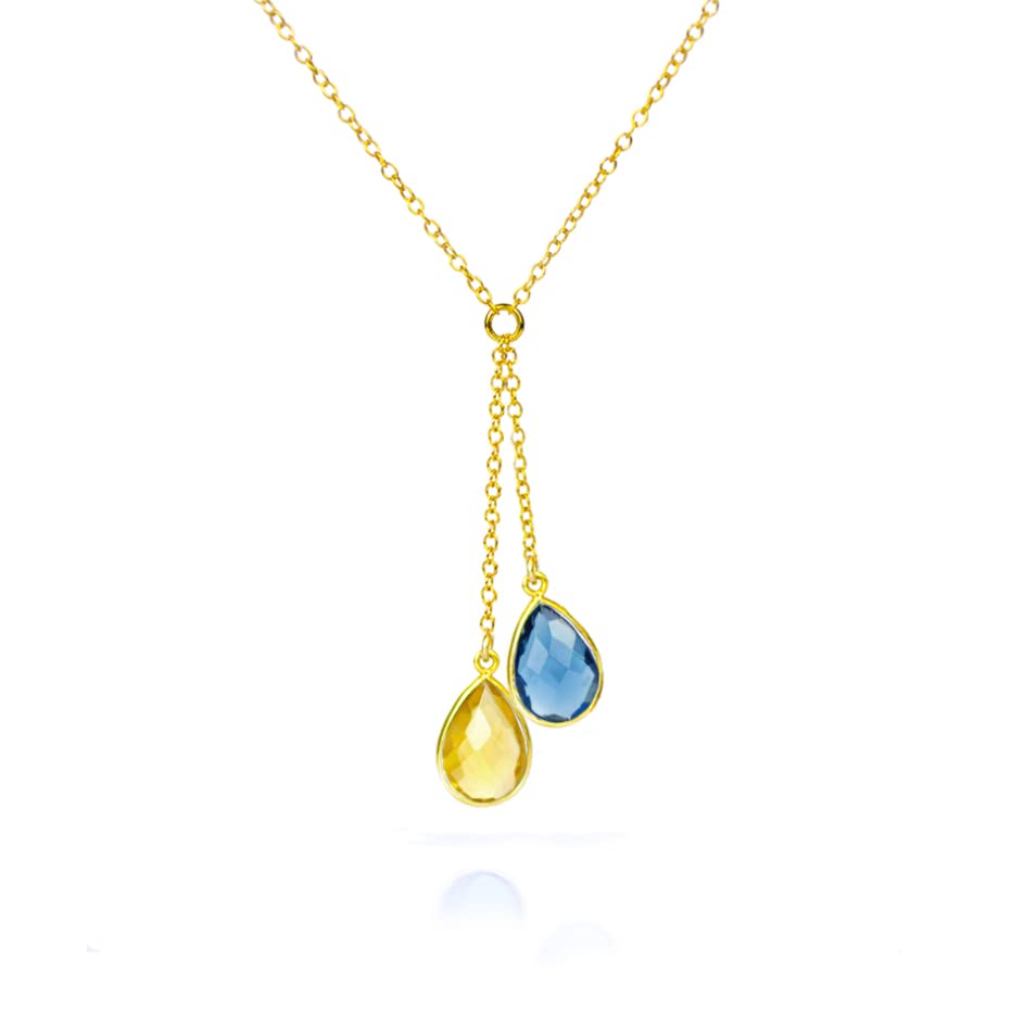 Personalized Birthstone Necklace 