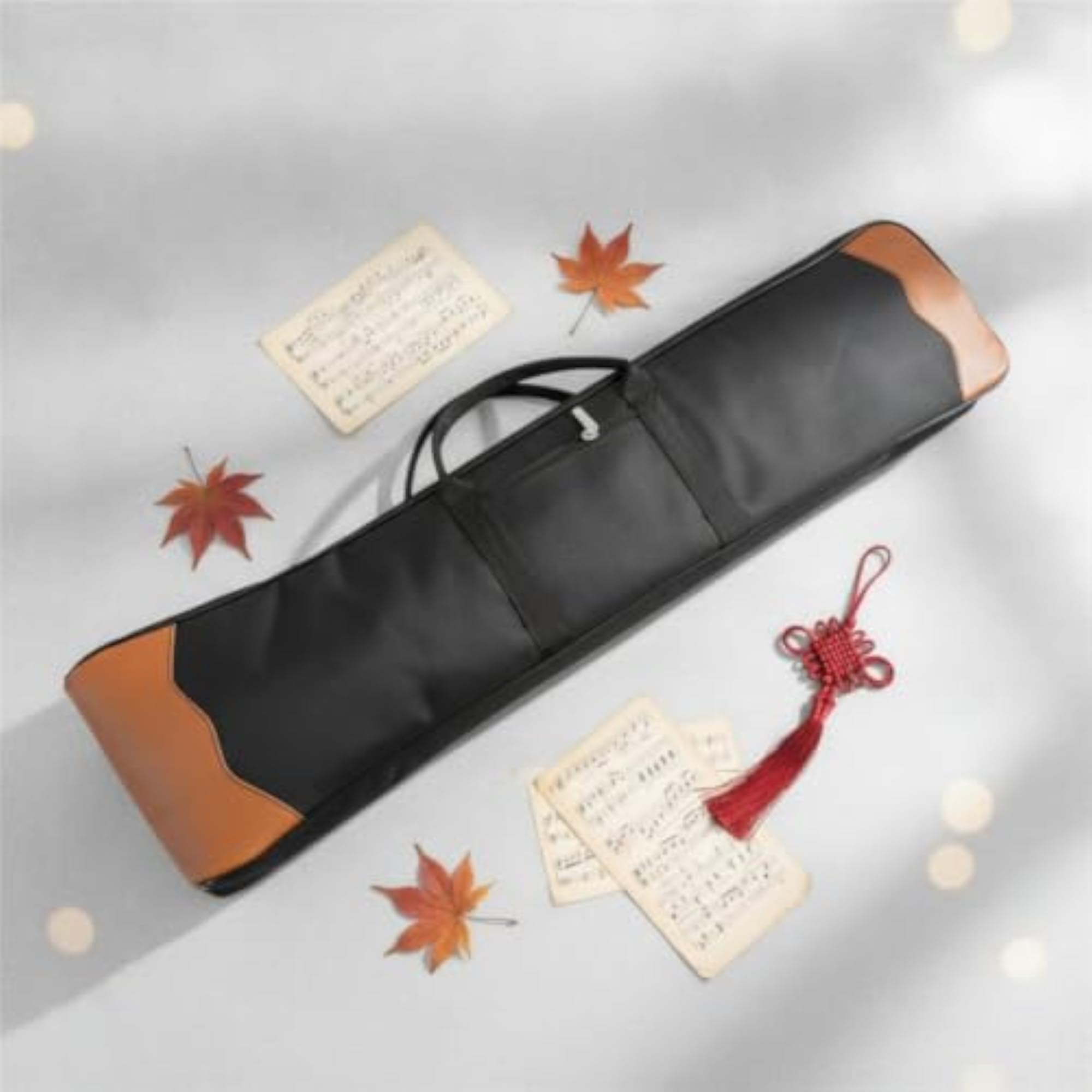 Padded Erhu Bag with Shoulder Strap Oxford Cloth