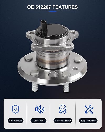 Image of ECCPP Wheel Hub Assembly Rear 512207 for Lexus Es300 2002-2003, for Lexus