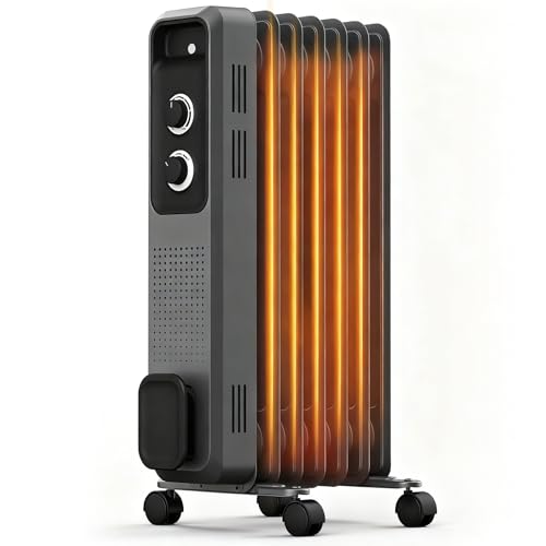 COWSAR Ölradiator energiesparend, Schnelle Wärme, 3 Heizstufen...