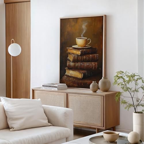 Décoration murale salon tableau toile vintage pour mur vide - 4
