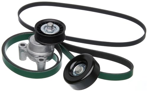 ACDelco Gold ACK060935HD (19311332) Automatic Belt Tensioner and Pulley Kit with Tensioner Pulley and Belts