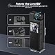 Aofesel 64 GB Körperkamera mit Audio und IPS-Display 1,3 Zoll, Nachtsicht, 1080P, Polizei (1200 mAh) mit 180° drehbarem Objektiv und Clip