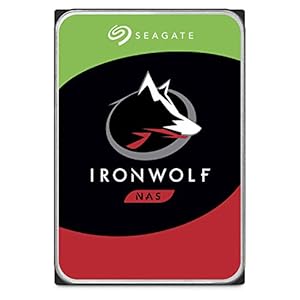 Seagate IronWolf ST1000VN002 NAS Raid interne Festplatte (5.900 U/min, Sata, 6 GB/s, 8, 9 cm (3, 5 Zoll)