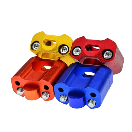 Abrazaderas ajustables Mipcase de 28mm con aleación de aluminio para elevar manillar 3