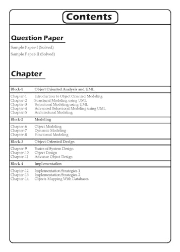 IGNOU MCS 219 Help Book Object Oriented Analysis and Design IGNOU Study Notes for Exam Preparations (Revised Syllabus) IGNOU MCA 2nd Semester New Syllabus