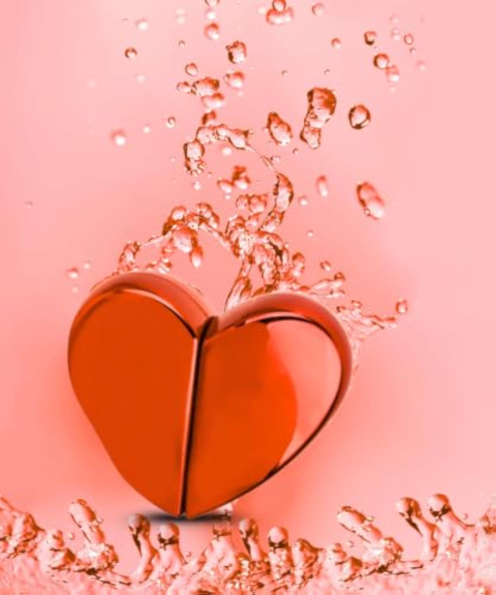 Heart Shape Non-Alcoholic Long-Lasting Perfume Spray