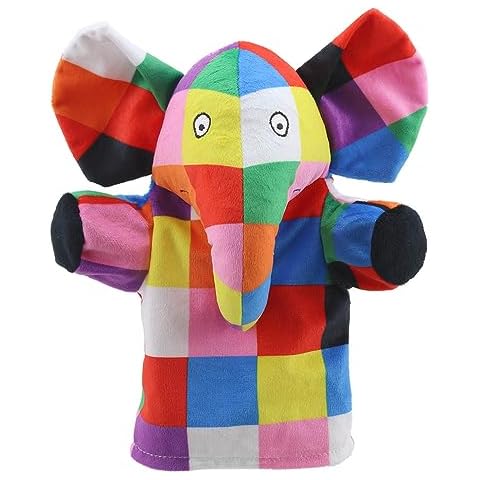 The Puppet Company My First Elmer Hand Puppet Cover