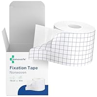 Sanosafe Fixierpflaster Rolle sensitiv 7,5 cm x 10 m | Stretch Pflaster Fixierbandage & Fixierband | Medizinisches Heftpflaster & Rollenpflaster für empfindliche Haut zur Fixierung von Wundauflagen