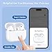 JKV Wireless Charging Replacement for AirPod Pro 3 Charging Case with USB-C Port, Only Compatible with Air Pods Pro 3rd Charger Case with Touch Sensing, no Airpod