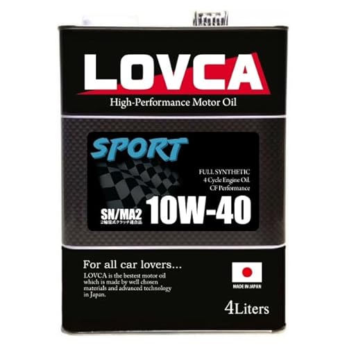 LOVCA SPORT 10W-40 4L SN/MA2/CFK GWIC Q֎Nb`ΉLS1040-4