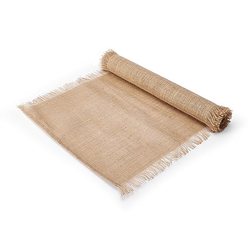 Mikasa Jute Woven Table Runner, Beige Table Runner for Relaxed Dining 230 x 33cm - Image 2