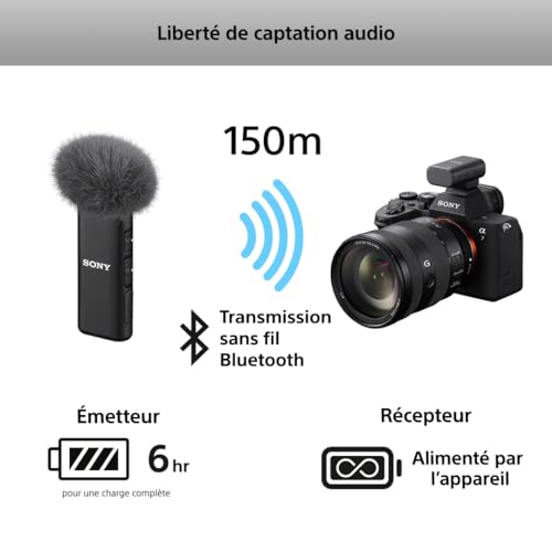 Microphone sans Fil Digital Sony ECM W3S - vue 10