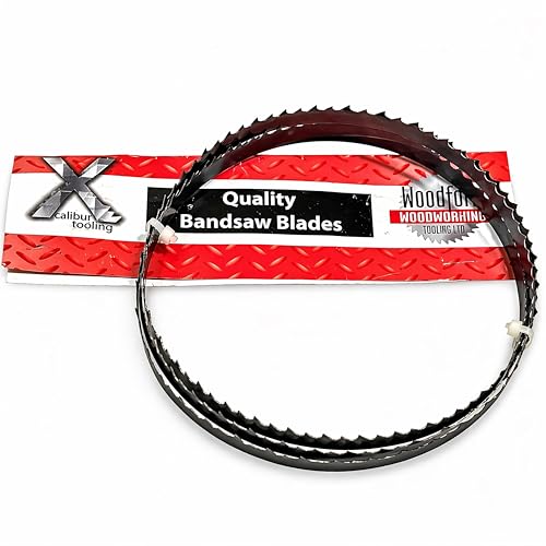 Xcalibur Tooling hoja de sierra de cinta Compatible con Einhell TC-SB 200 6.5 mm de ancho x 6 TPI Plastic & Wood Blade