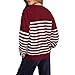 Prime The Day Deals Today 2024,Back to School Outfits for Girls 5Th Grade,Long Sleeve Shirts for Women Long Sleeve Striped Tops Lightweight Fashion 2024 Fall Outfits for (Wine, M)