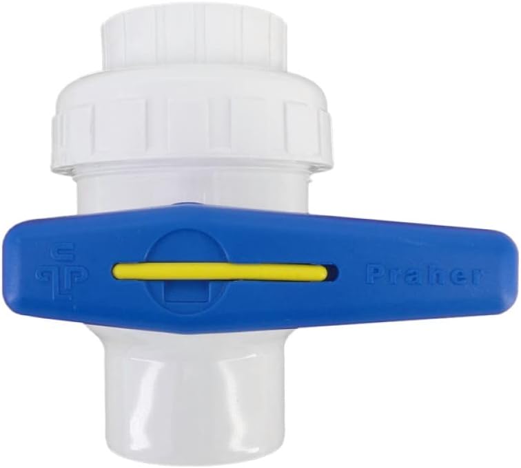 Praher PR150011 1.5in Single Union Ball Valve Socket & Fip