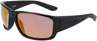 Dragon Mens Tidal X Sunglasses - Matte Black H2O Frame | LL Red Ion Polar Lens