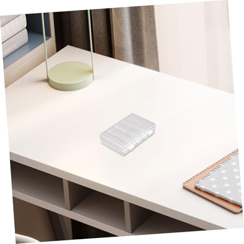 Boîte de rangement transparente à compartiments ajustables pour trier - 5