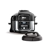 Ninja OS101 Foodi 9-in-1 Pressure Cooker and Air Fryer with Nesting Broil Rack, 5-Quart Capacity,...