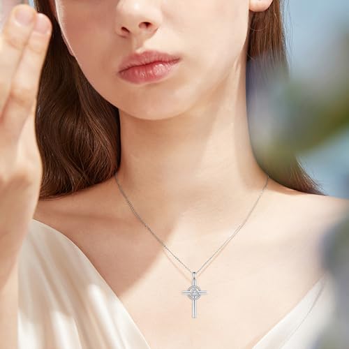 AA Sobriety Necklace 925 Sterling Silver Alcoholics Anonymous Recovery Symbol Necklace Sobriety Gifts for Women Men3