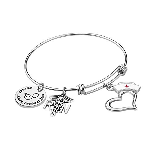 Nurse Gifts for Women - RN Nurse Bracelet, Nursing Graduation Gifts, Nurse Practitioner Gifts, Christmas Gifts for Nurse4