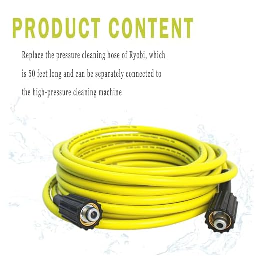 50ft Ryobi Pressure Washer Replacement Hose