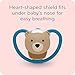 NUK Space Orthodontic Pacifier, 0-6 Months (2 Count)