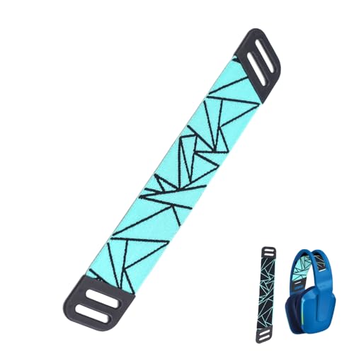 MOLGRIA Headphone Headband Straps, Replacement Headbands Straps for Logitech G733 Wireless G335 Wired Gaming Headset (Mint Vector)