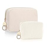 Trousse Maquillage Femme Portable : Trousse de maquillage pour femme et fille de grande capacité, légère et facile à transporter, la trousse de maquillage ne prend pas trop de place dans vos malette rangement, parfaite gadget pour les voyages, vacances, voyages d'affaires ou rendez-vous qui doivent être rangés les maquillages dans une variété de sacs ou de valises
