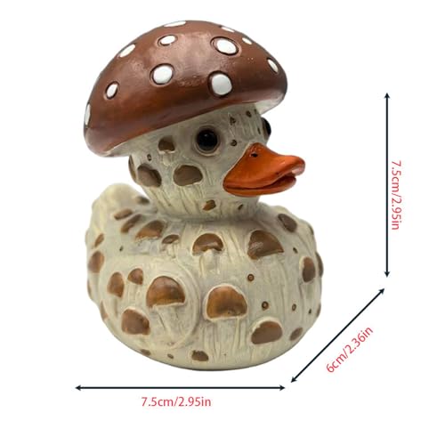 Canards végétaux miniatures figurines originales 3D de table - 6