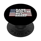 Photo Gallery raise wolves not sheep american flag 4 luglio popsockets popgrip intercambiabile Photo Gallery raise wolves not sheep american flag 4 luglio popsockets popgrip intercambiabile